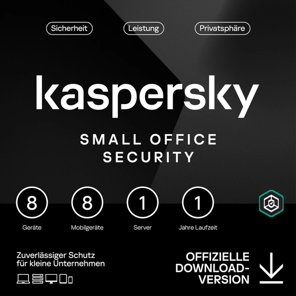 Kaspersky Small Office Security - 8 Felhasználó, 1 Év