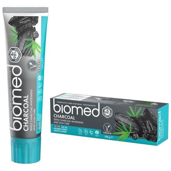 Паста за зъби Biomed, Charcoal, 75 мл