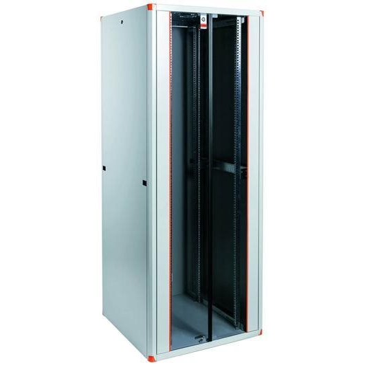 Legrand EvoLine 19" állványos kapcsolószekrény 32U, 800x800mm, 1000kg, kétszárnyú üvegajtó (EVO32U8080)