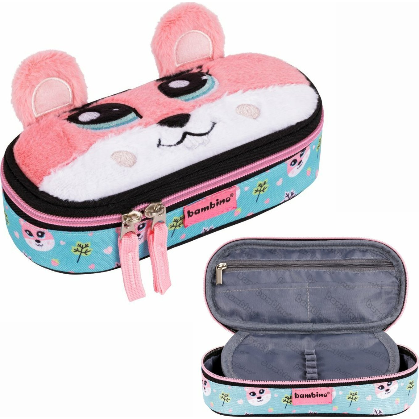 Bambino Squirrel Klapnis Tolltartó - Rózsaszín Mókus (5903235663710)