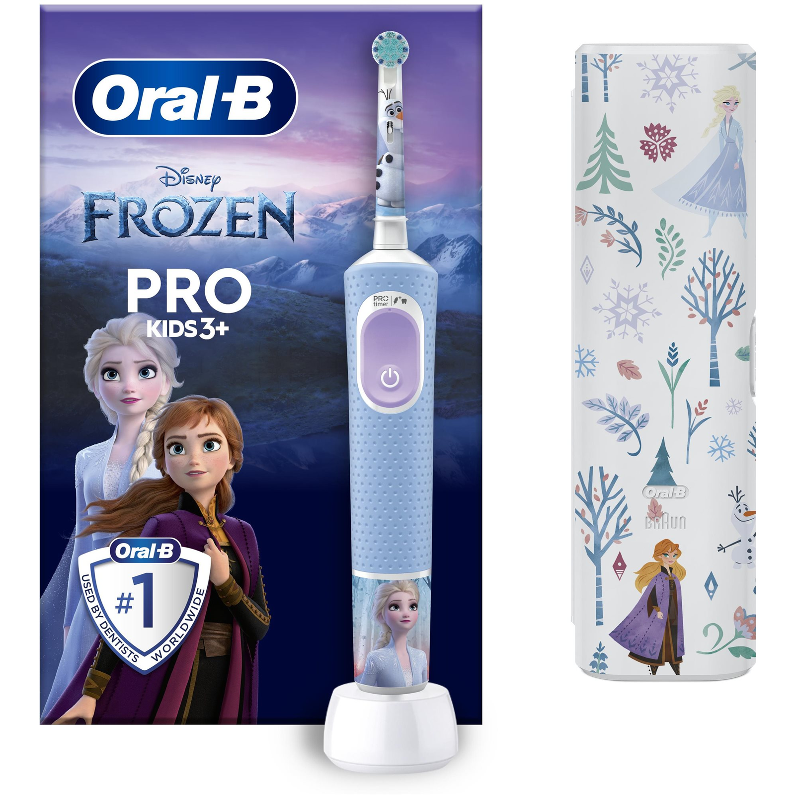 Oral-B Pro Kids 3+ Frozen Elektromos Fogkefe Gyermekeknek (PRO KIDS 3+ FROZEN)
