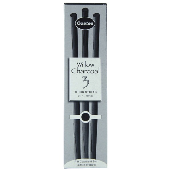 Coates 3 darabos 7-9 mm rajzszén készlet (LN62002)