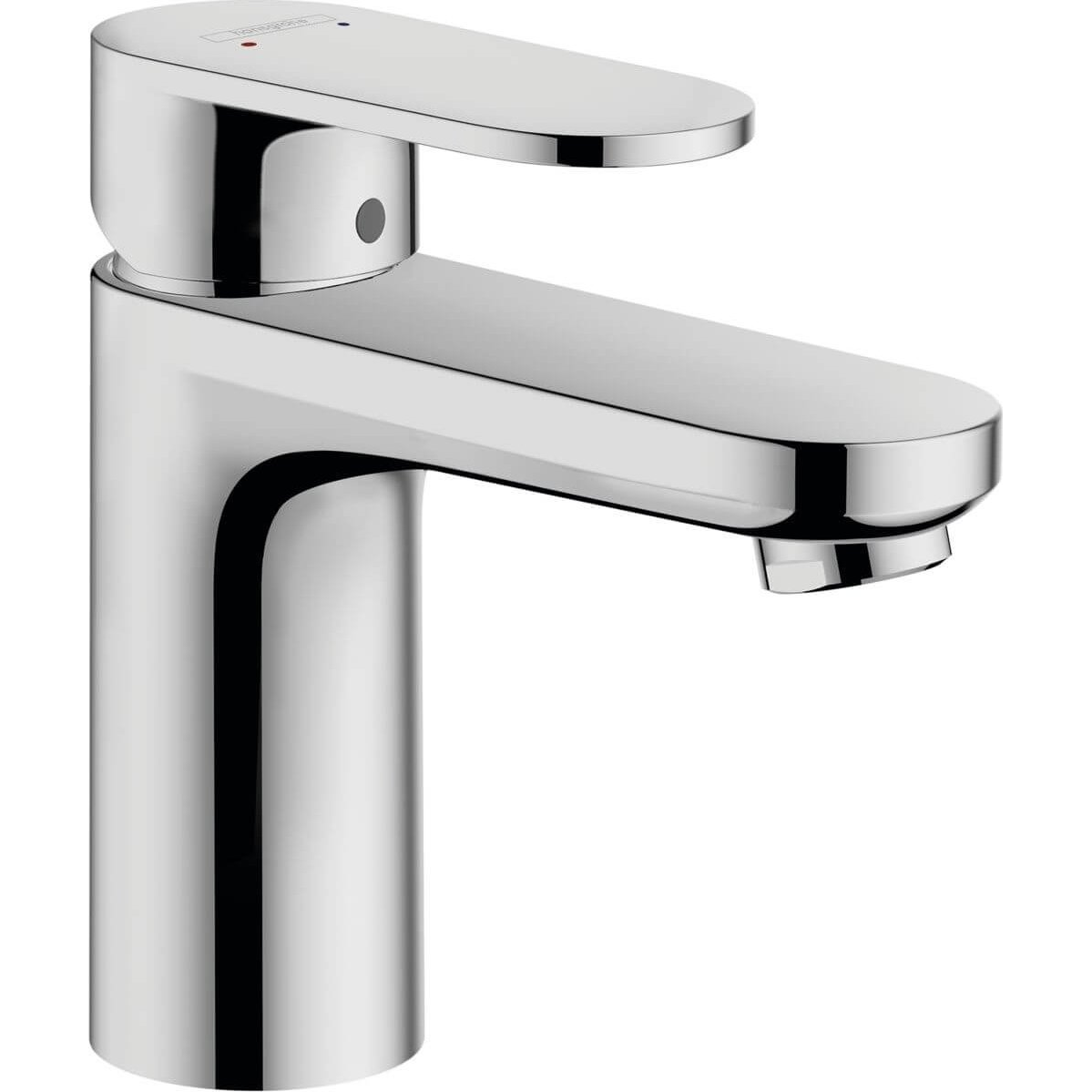 Hansgrohe Vernis Blend ComfortZone 100, Króm, Egykaros Mosdócsaptelep, Automata Szintetikus 1 1/4" Lefolyógarnitúrával (71551000)