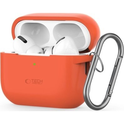 Pouzdro Tech-protect pro Apple AirPods Pro 1 / 2 oranžové