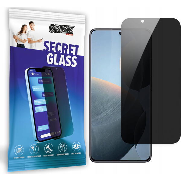  GrizzGlass Szkło prywatyzujące GrizzGlass SecretGlass do Xiaomi Redmi K70