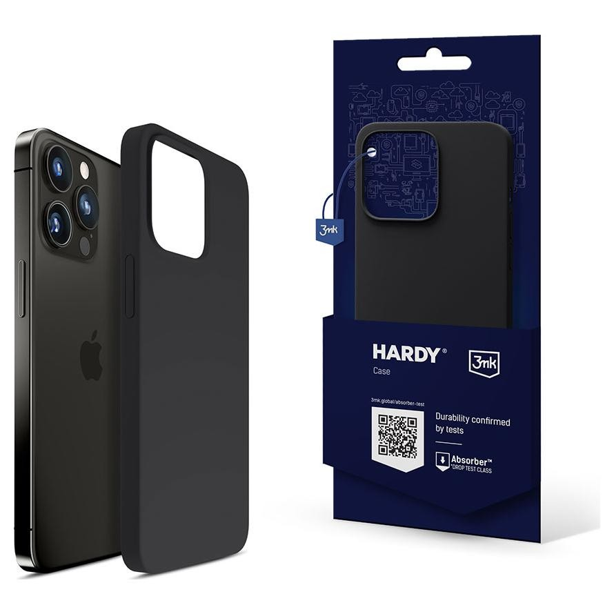 3mk Hardy Apple iPhone 15 Pro Max MagSafe Tok - Fekete (5903108527415)