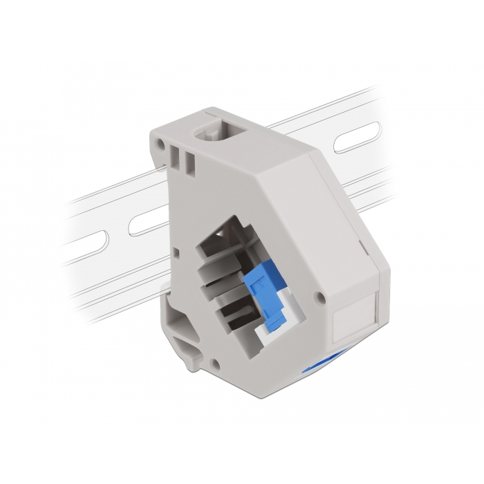 Delock DIN sín adapter Keystone SC Simplex anyával (87164) (87164)