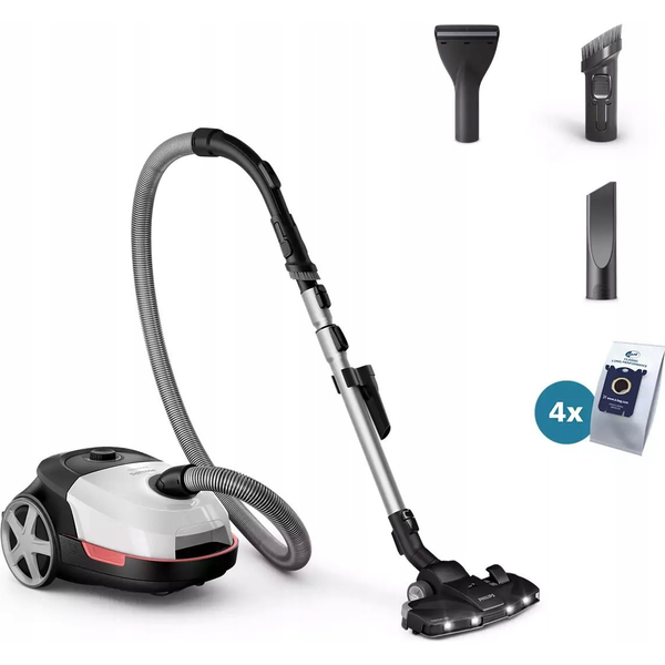 Philips 6000 series XD6122/12 aspirapolvere a traino 4 L A cilindro Secco 900 W Sacchetto per la polvere