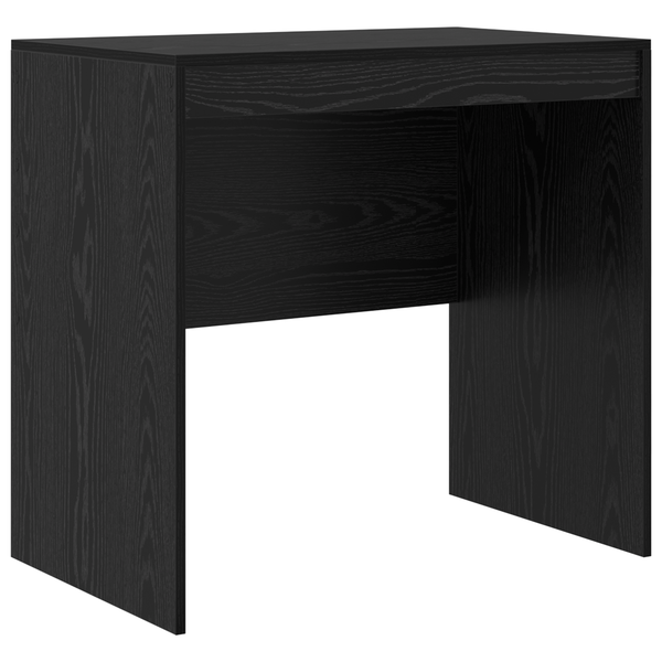 Birou Stejar Negru 80x50x76 cm Lemn stratificat
