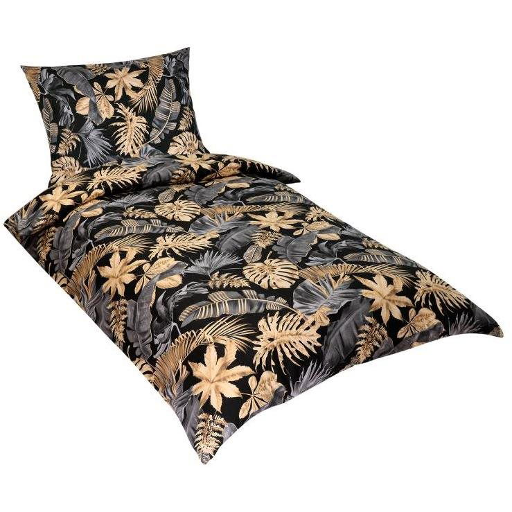 Bellatex Cotton - 140 × 220, 70 × 90 cm - monstera (5983)