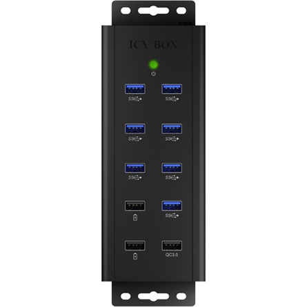 Raidsonic ICY BOX IB-HUB1703-QC3 7 portos USB3.0 hub (IB-HUB1703-QC3)