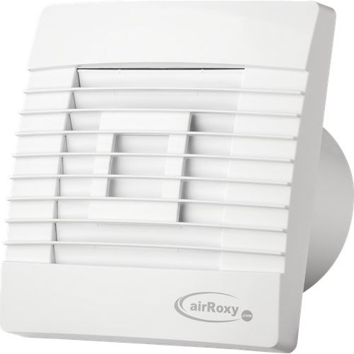 AirRoxy Wentylator pRestige 120 ZG HS ścienny w wersji z higrometrem, z żaluzją grawitacyjną 01-033
