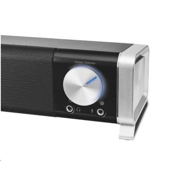 Trust Asto 2.0 6W fekete/ezüst soundbar hangszóró
