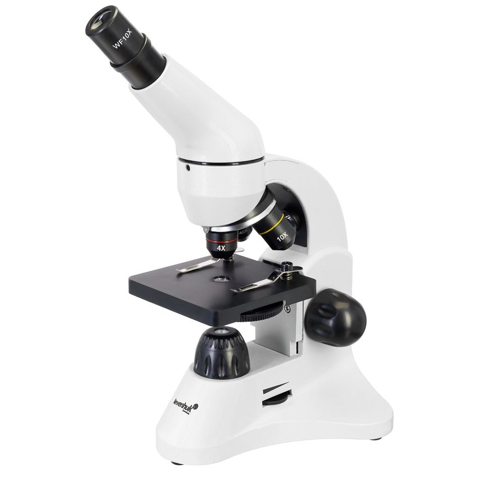 Levenhuk 40-800X oktató mikroszkóp készlet könyvvel Rainbow 50L Holdkő (70238) (70238)