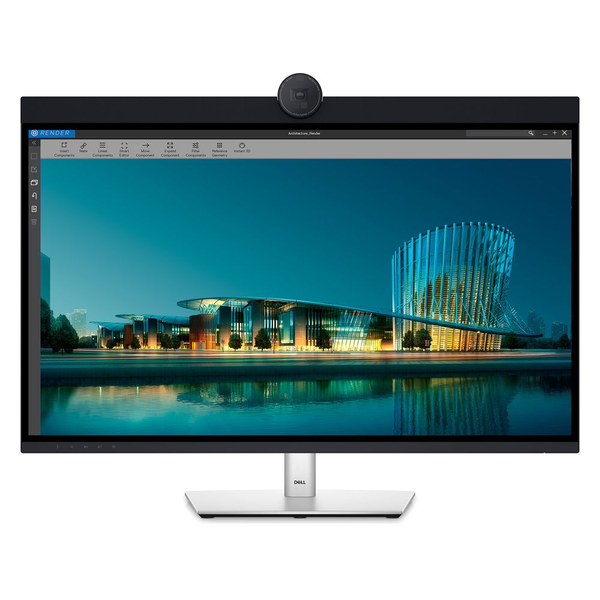 DELL UltraSharp U3224KBA LED display 80 cm (31.5") 6144 x 3456 pixel 6K Ultra HD LCD Sort, Sølv