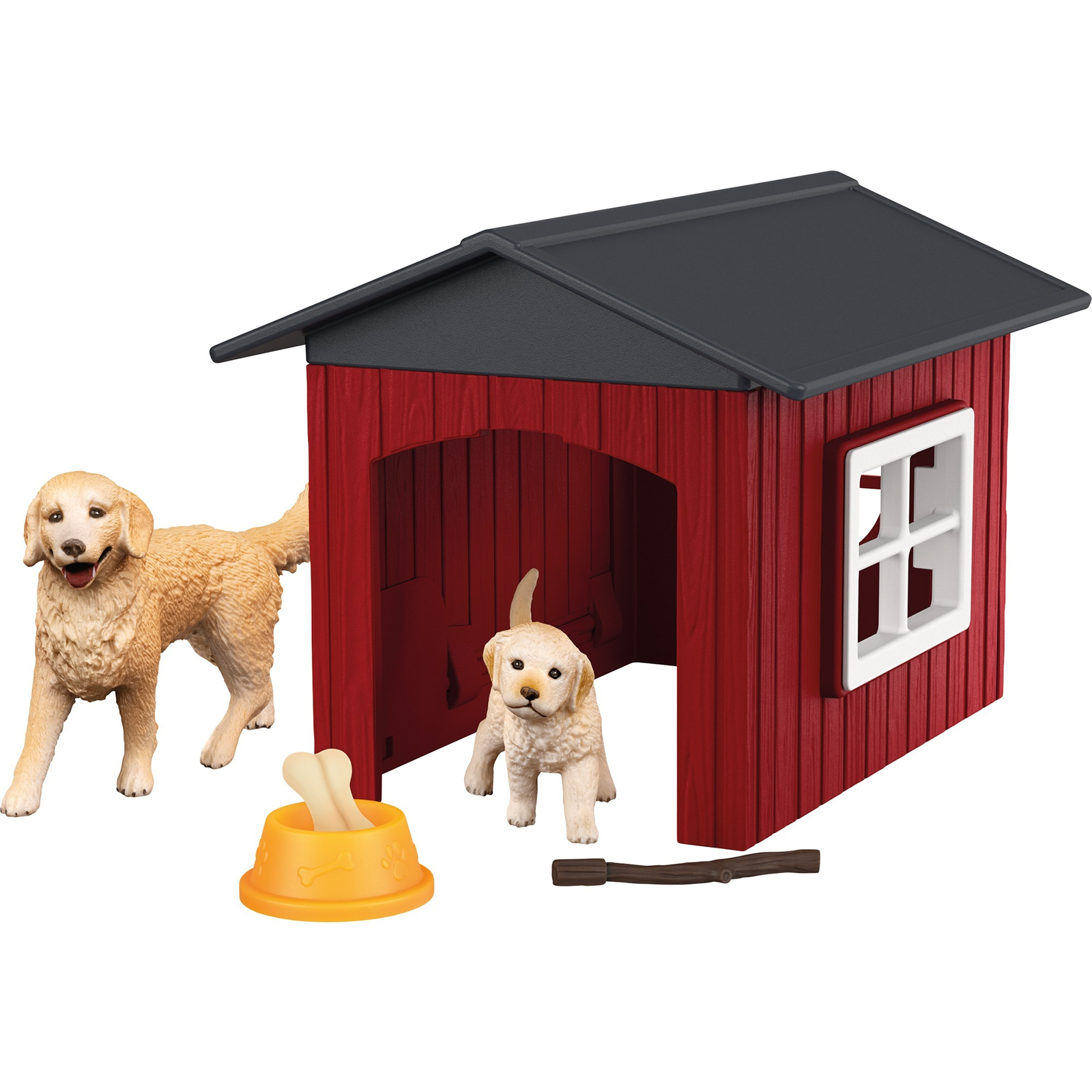 Schleich 42722 Farm World Kutyaól retrieverekkel figura (42722)