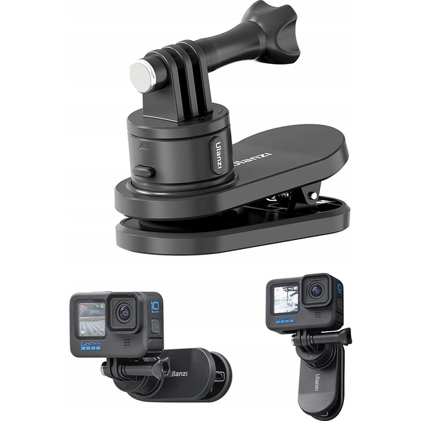 Ulanzi Klips Mocowanie Uchwyt Obrót 360s - Do Gopro / Sjcam / Xiaomi - Ulanzi Go Quick Ii