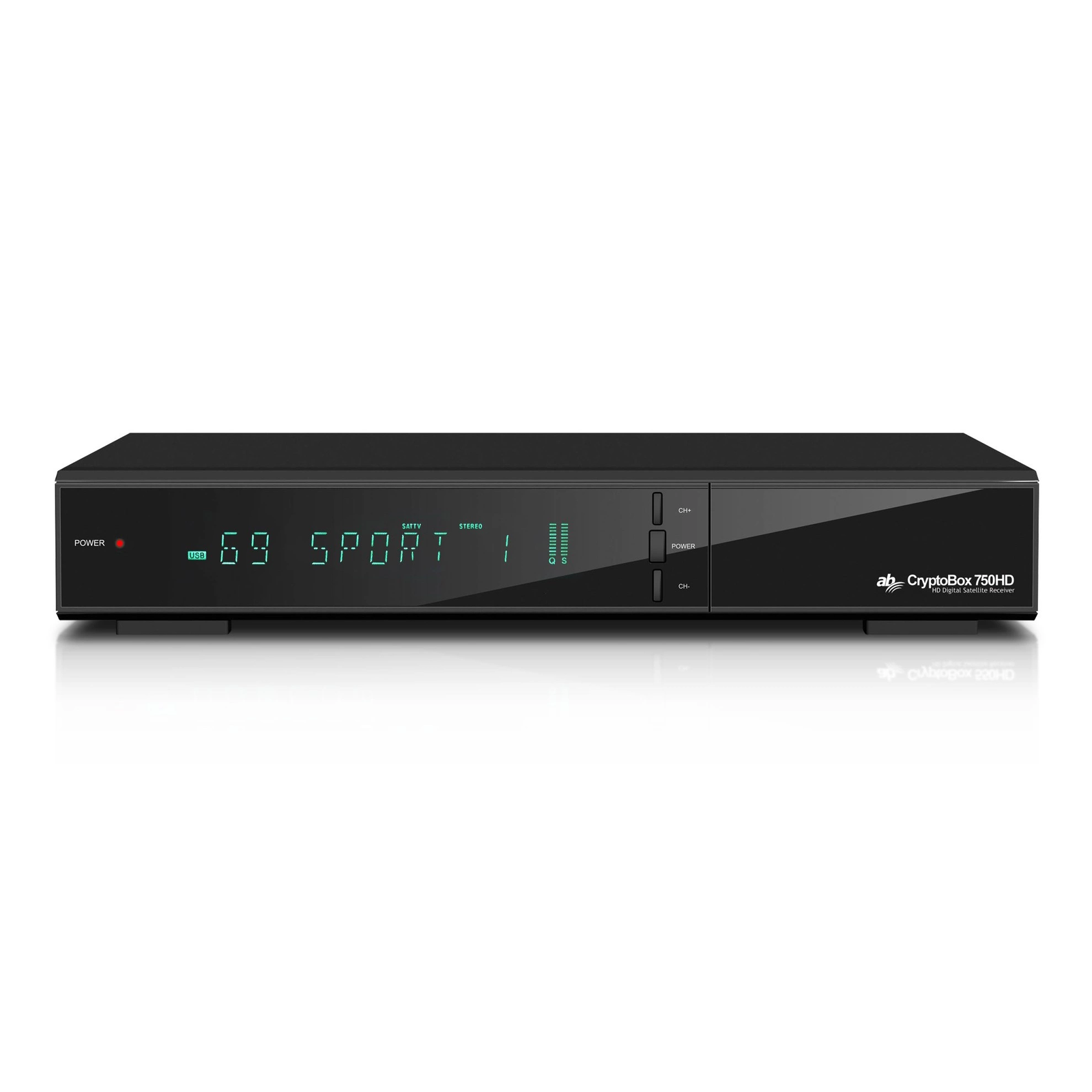 AB-Com 79300 CryptoBox 750HD DVB-S2 Set-Top box vevőegység (79300)