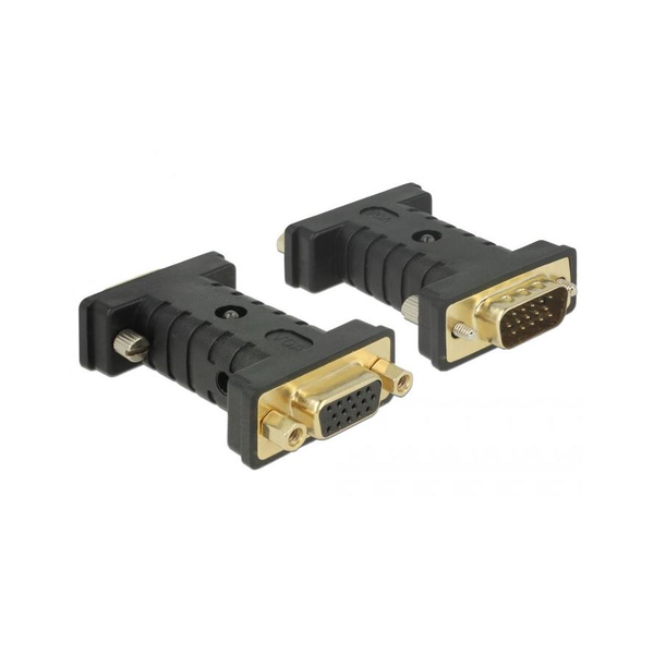 Delock VGA -> VGA M/F EDID emulátor fekete