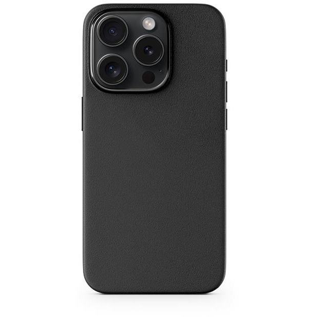 Epico Mag+ iPhone 16 Pro fekete bőr tok (91010131300001)