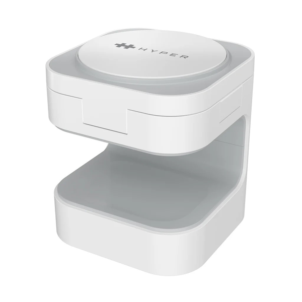 Targus HJ3320WHGL oplader til mobil enhed Hovedtelefoner, Smartphone, SmartWatch Hvid USB Trådløs opladning Hurtig opladning Indendørs