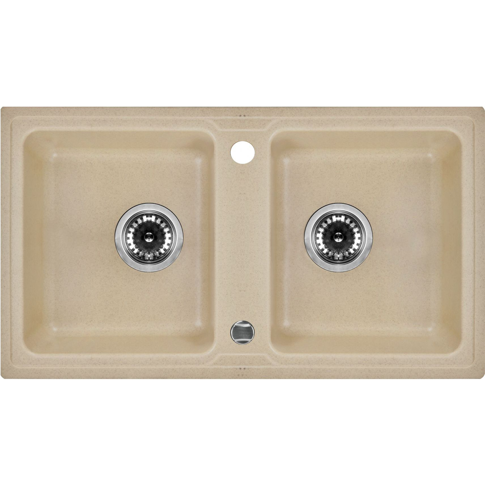 DEANTE ZQZ_A203 Zorba 2 medencés mosogató fehér (ZQZ_A203)