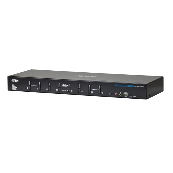 ATEN KVM Switch USB DVI + Audio, 8 port - CS1788 (CS1788-AT-G)