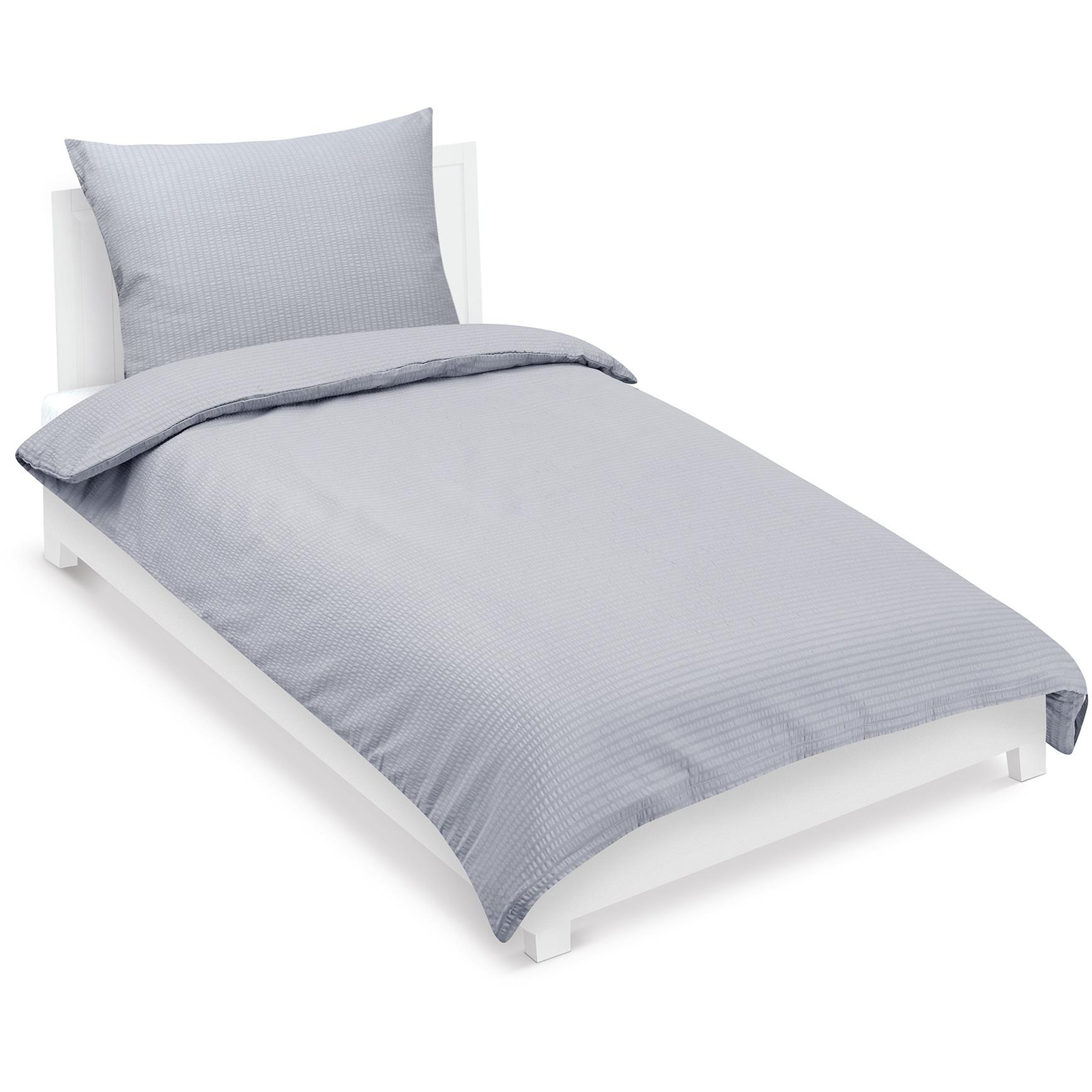 BELLATEX Krep 80/800 Uni grey 140 × 200, 70 × 90 cm (11869)