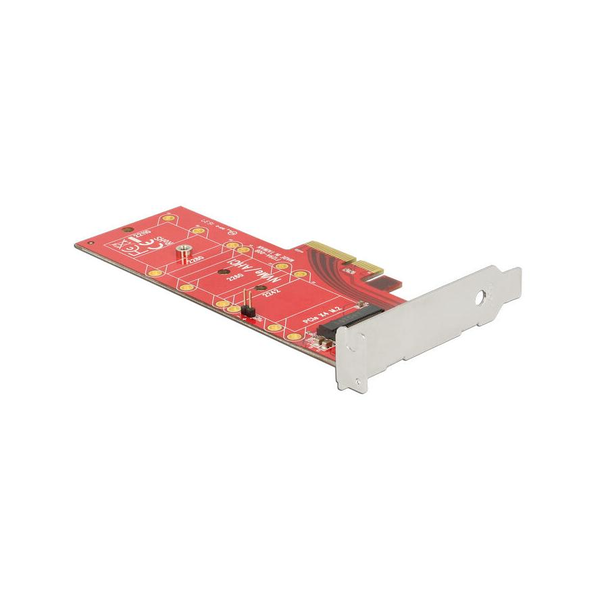 PCI Express x4 до 1 x NVMe M.2 ключ M 110 mm с радиатор, Delock 89577