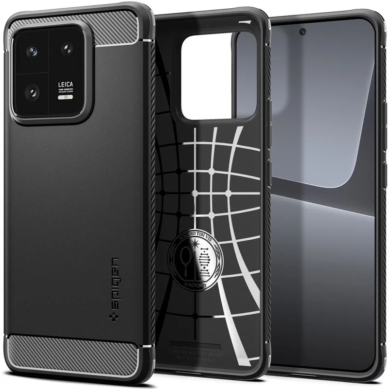 Spigen Rugged Armor Xiaomi 13 Pro tok fekete (ACS05325) (ACS05325)