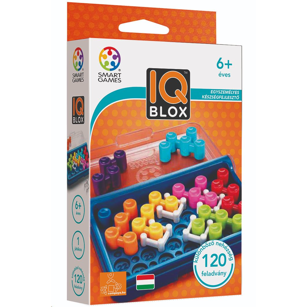 SmartGames IQ Blox logikai játék 120 feladvánnyal (SG 466)