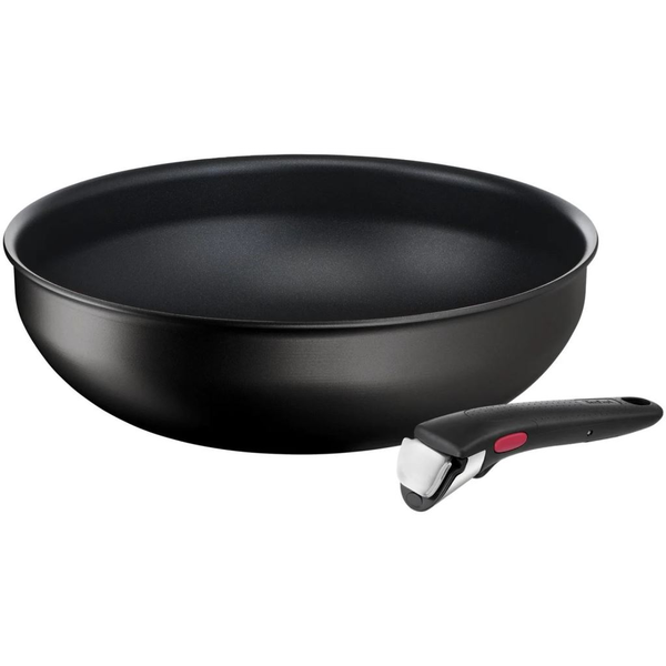 Tefal 2dílná sada pánev wok 26cm 1 odnímatelná rukojeť Ingenio Eco Resist