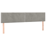 Pat box spring cu saltea, gri deschis, 180x200 cm, catifea