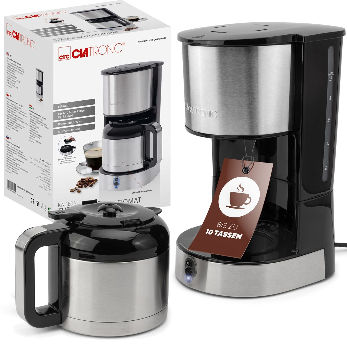 Clatronic KA 3805 KThermo kávéfőző (264004)