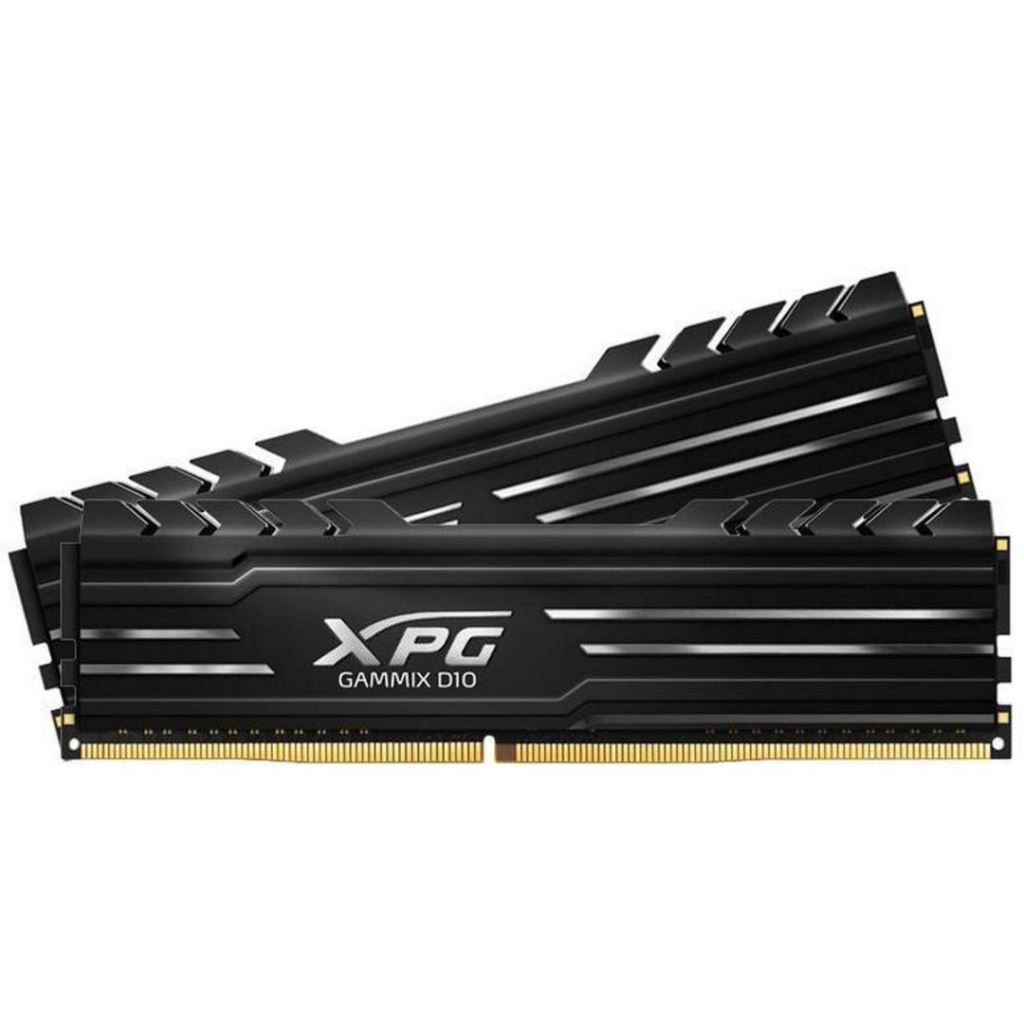 ADATA XPG GAMMIX D10 32GB 3200MHz DDR4 CL16 fekete (2x16GB) (AX4U320016G16A-DB10)