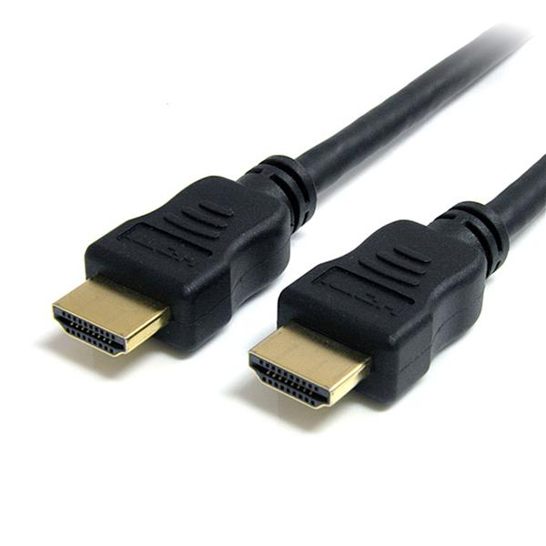 StarTech.com HDMM1MHS HDMI-kabel 1 m HDMI Type A (Standard) Sort