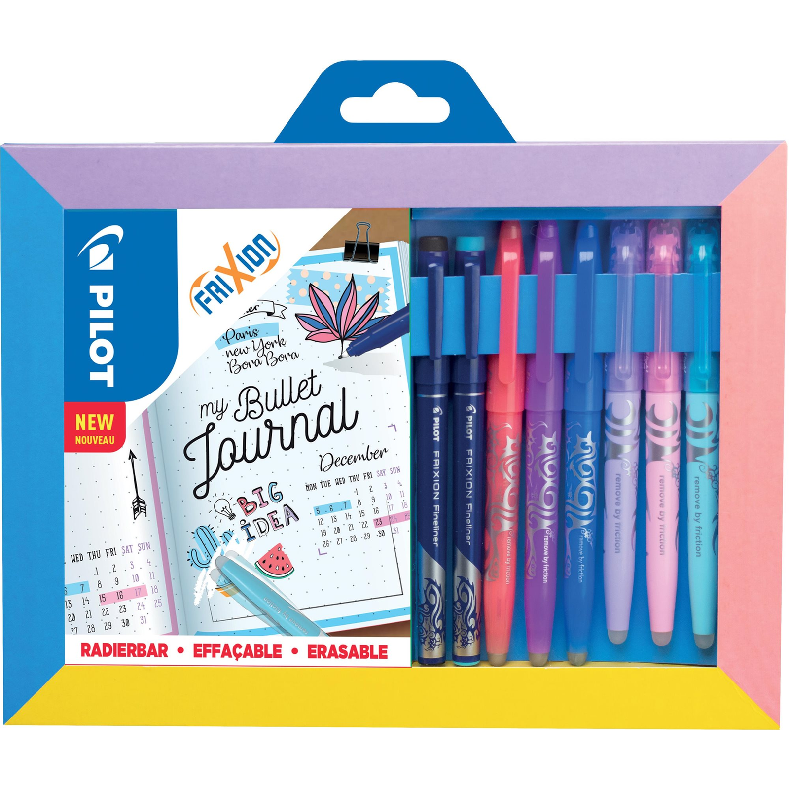 PILOT FriXion Bullet Journal készlet - 8 db-os készlet (3131910551621)