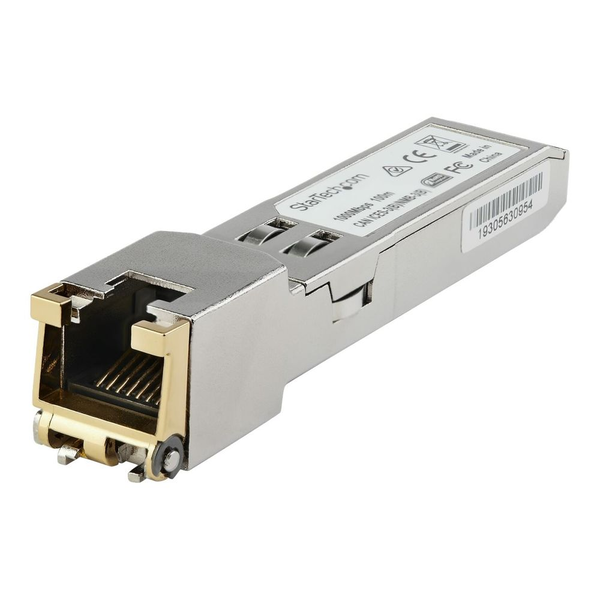 StarTech.com GLCTEST modul til netværksmodtager Kobber 1250 Mbit/s SFP
