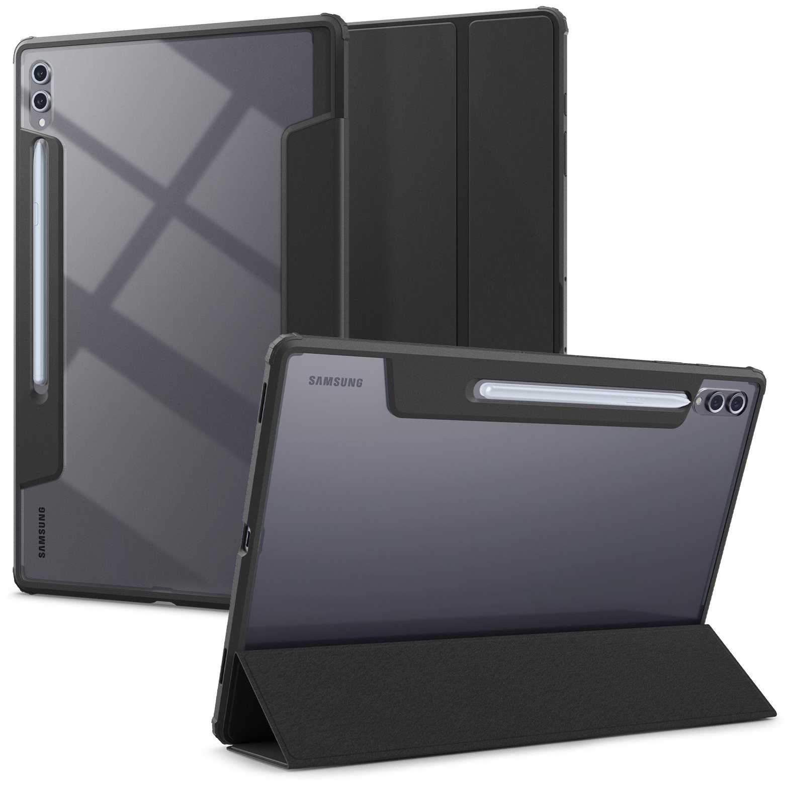 Spigen Ultra Hybrid Pro Black Samsung Galaxy Tab S10/S9/S8 Ultra (ACS08795)