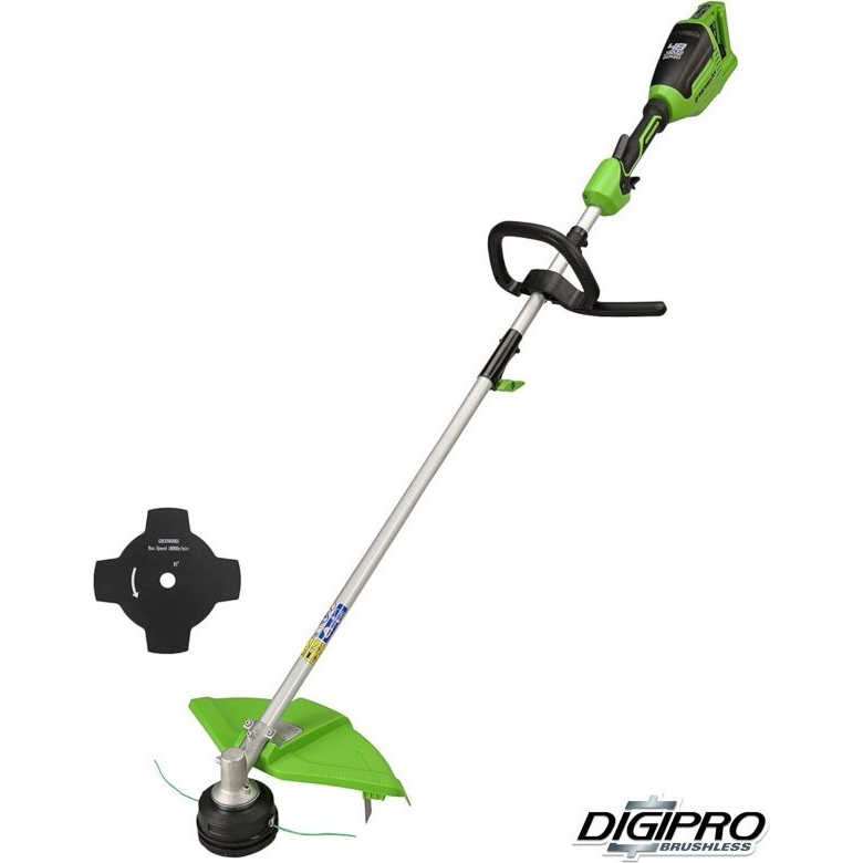 Greenworks GD24X2XK4x 2108107-GW Akkumulátoros Fűszegélynyíró - 48 V, 40 cm (GR2108107)
