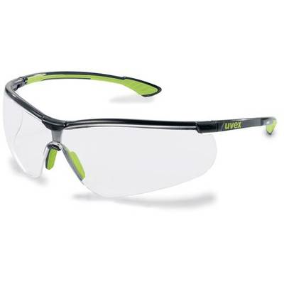Uvex sportstyle (9193265) Védőszemüveg UV-védelemmel Zöld, Fekete EN 166, EN 170 DIN 166, DIN 170 (9193265)