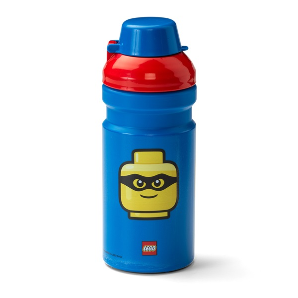 Lego Kulacs, 390 ml,  "Classic", kék-piros-mintás (L40560001)