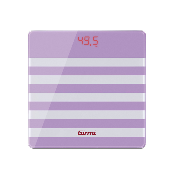 Дигитална везна за баня Girmi BP21, LCD дисплей, лилава