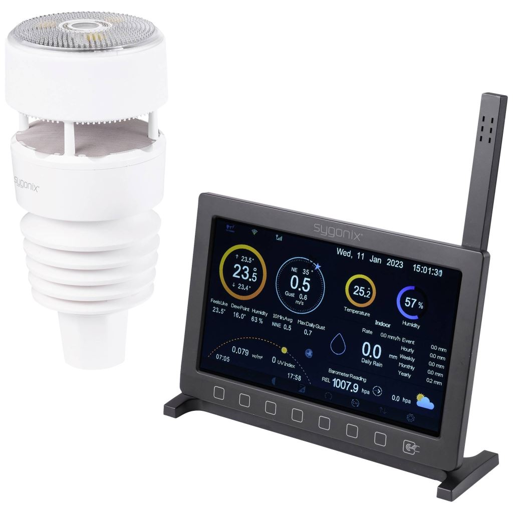 Sygonix SY-5479628 WLAN időjárásjelző állomás (SY-5479628)