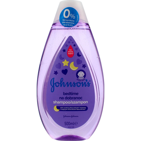  Johnsons JOHNSON'S BABY_Bedtime Shampoo szampon na dobranoc dla dzieci z relaksującym aromatem i nutą lawendy 500ml