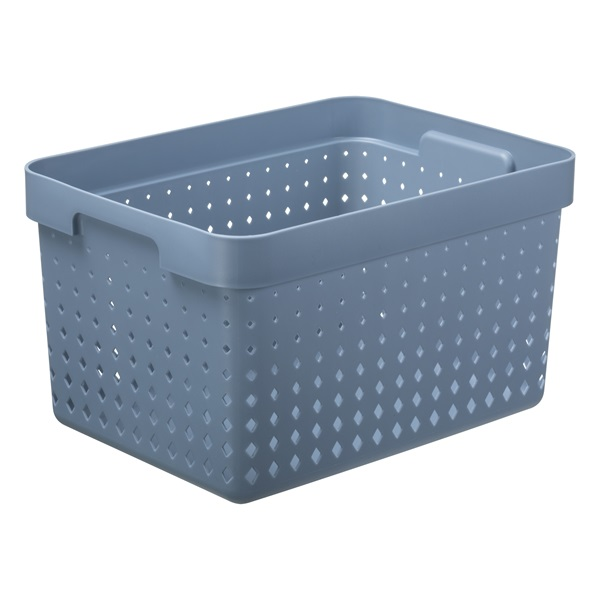 Iris Seoul Műanyag Tárolókosár 17,6L - Szürke (60250813)