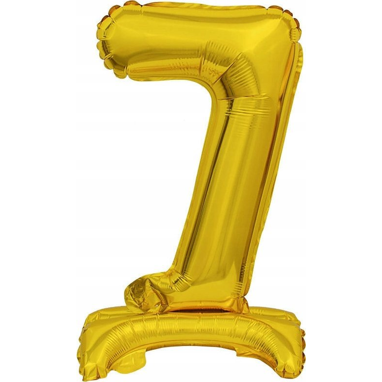 Felfújható Fólia Szám Talppal 9910075 - Arany, 38 cm, 7 (9910075)