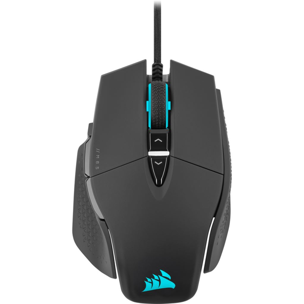 Mouse gaming Corsair M65 Ultra, iluminare RGB, switchuri optice Omron, gyro and accelerometru integrat, 8KHz pooling rate, 26K DPI, Negru