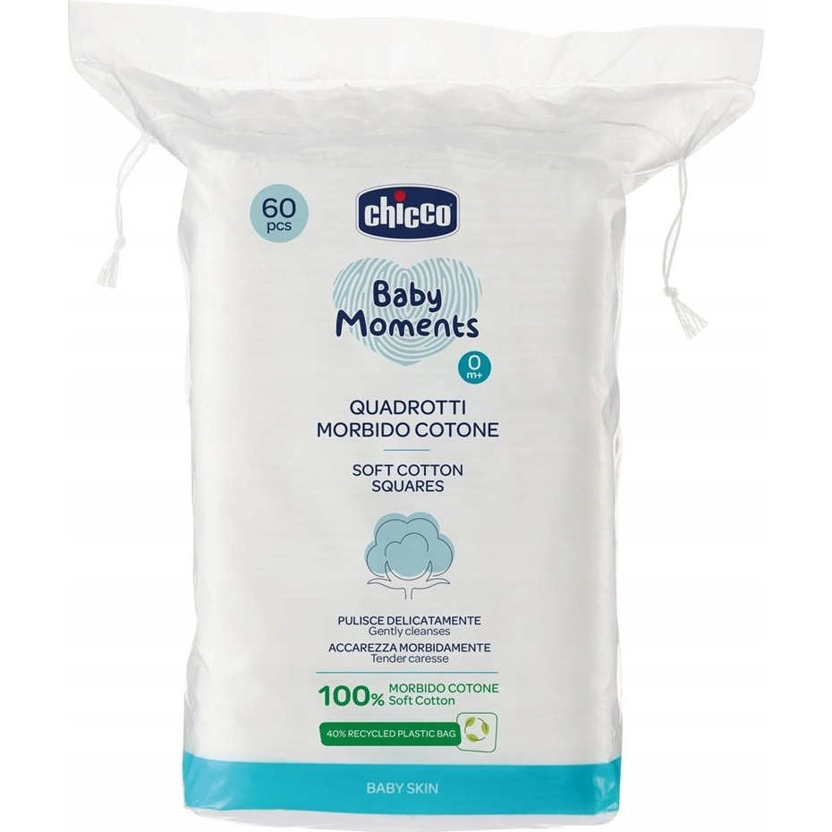 Chicco 00010609000000 detské utierky 60 kusov (8058664138722)