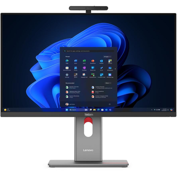 Lenovo ThinkCentre M90a Pro Gen 6 Intel Core Ultra 5 68,6 cm (27") 2560 x 1440 Pixel PC all-in-one (multifuncțional) 32 Giga Bites DDR5-SDRAM 512 Giga Bites SSD Windows 11 Pro Wi-Fi 6E (802.11ax) Negru
